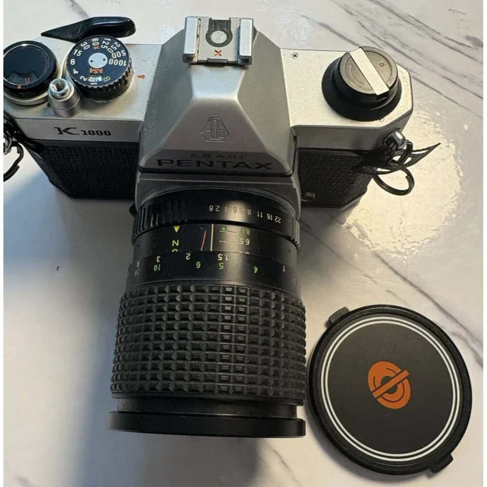 Pentax Asahi K1000 Asahi PENTAX with 80 mm and 50mm lens
